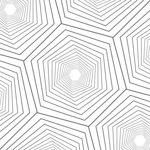 Abstract close up hexagon geometric pattern modern design.  vector