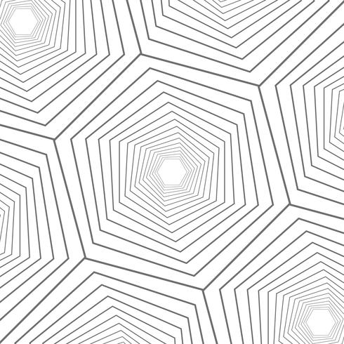 Abstract close up hexagon geometric pattern modern design.  vector