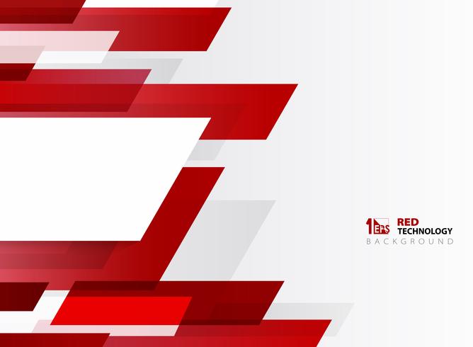 Abstract technology gradient red stripe line pattern with white background. You can use for poster, brochure, modern artwork, annual report.  vector