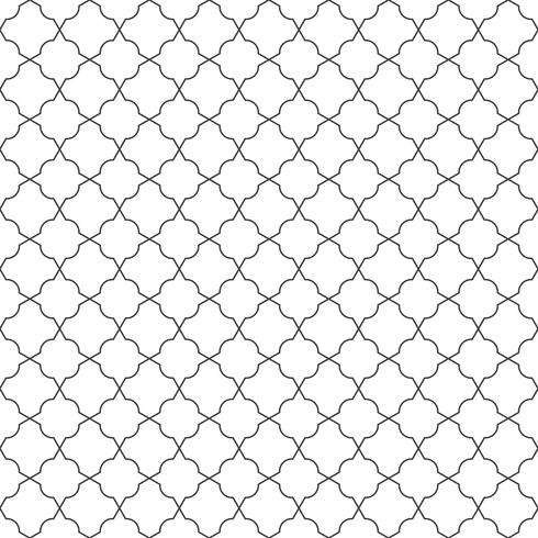 Abstract seamless geometric line pattern background. vector