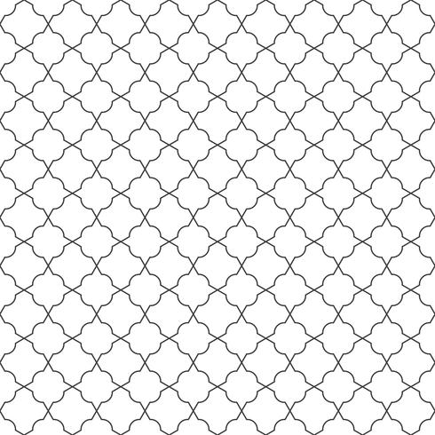 Abstract seamless geometric line pattern background. vector