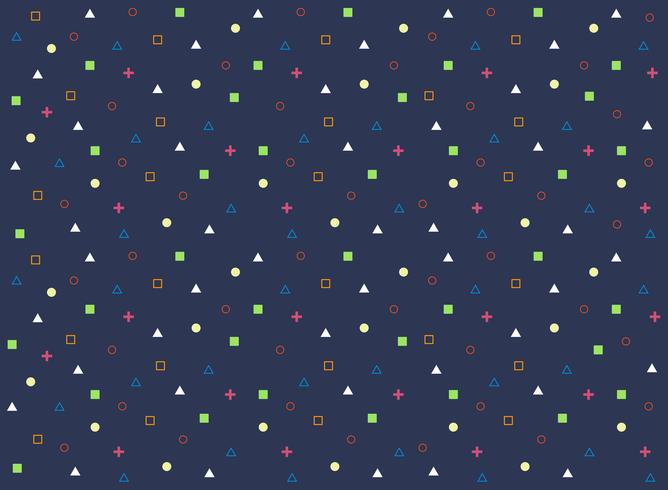 Abstract colorful pattern of geometric background. vector