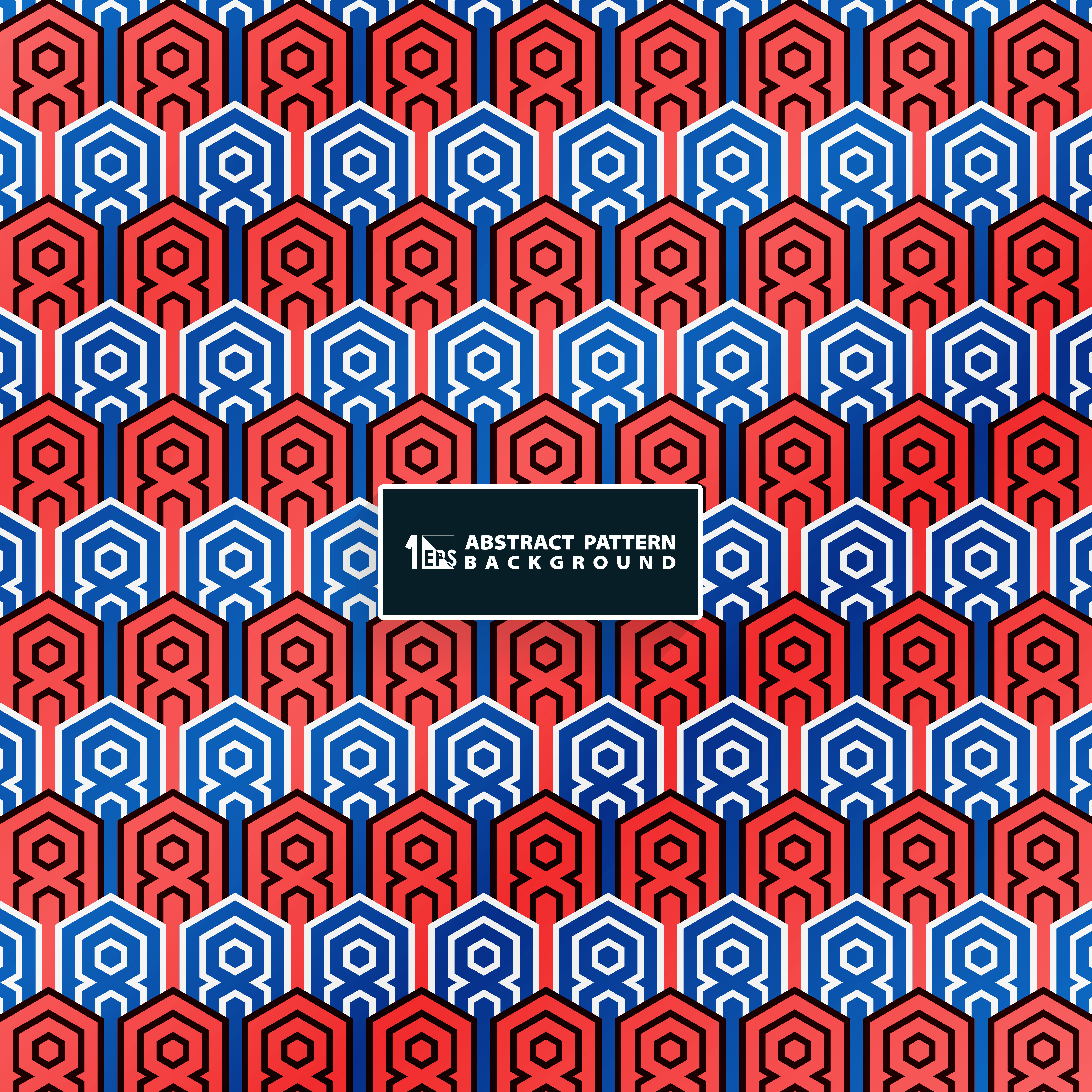 Abstract Contract Blue And Red Colors Of Vintage Pattern In Minimal Deco Geometric Background You Can Use For Color Cover Artwork Design Download Free Vectors Clipart Graphics Vector Art