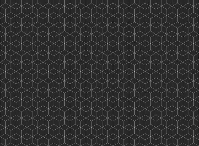 Abstract of pentagonal shape pattern background. vector