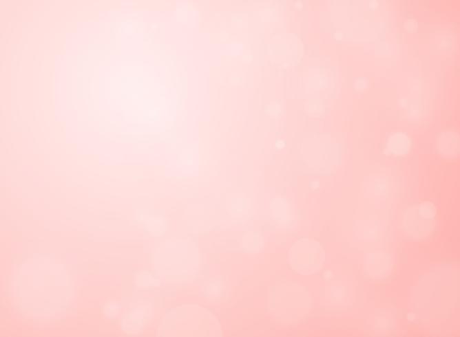 Abstract living coral mesh gradient with bokeh background. vector