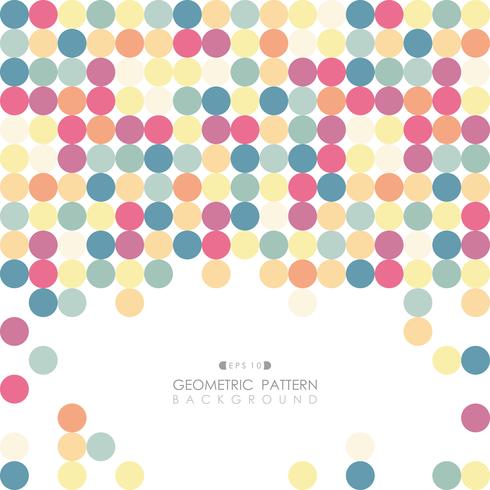 Abstract Colorful Round Cube Pattern Background Download