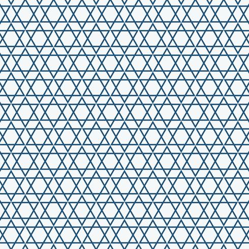 Abstract simple seamless blue triangle pattern.  vector