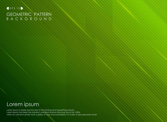 Abstract background gradient green stripe line design business.  vector