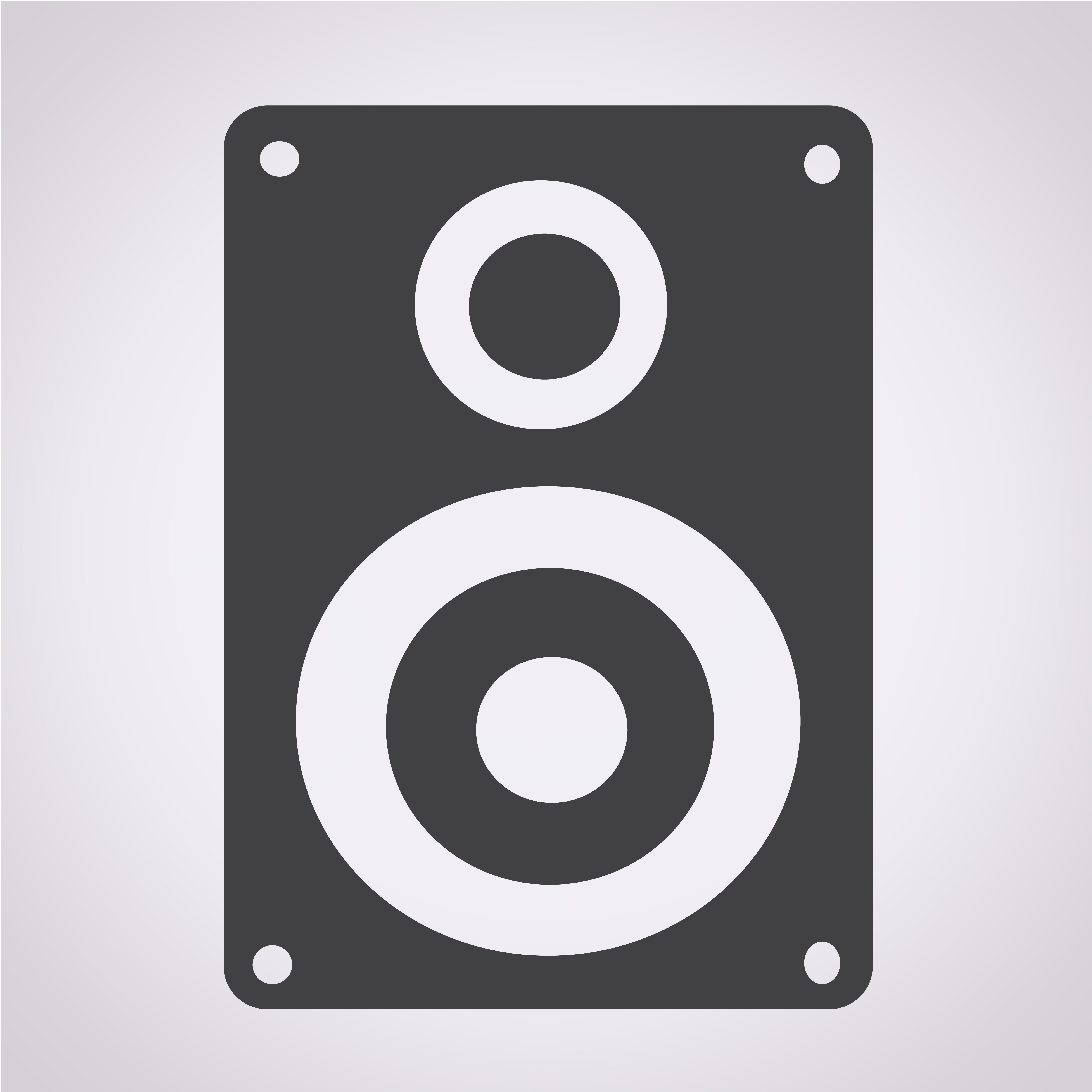 Audio speakers icon 642958 Vector Art at Vecteezy