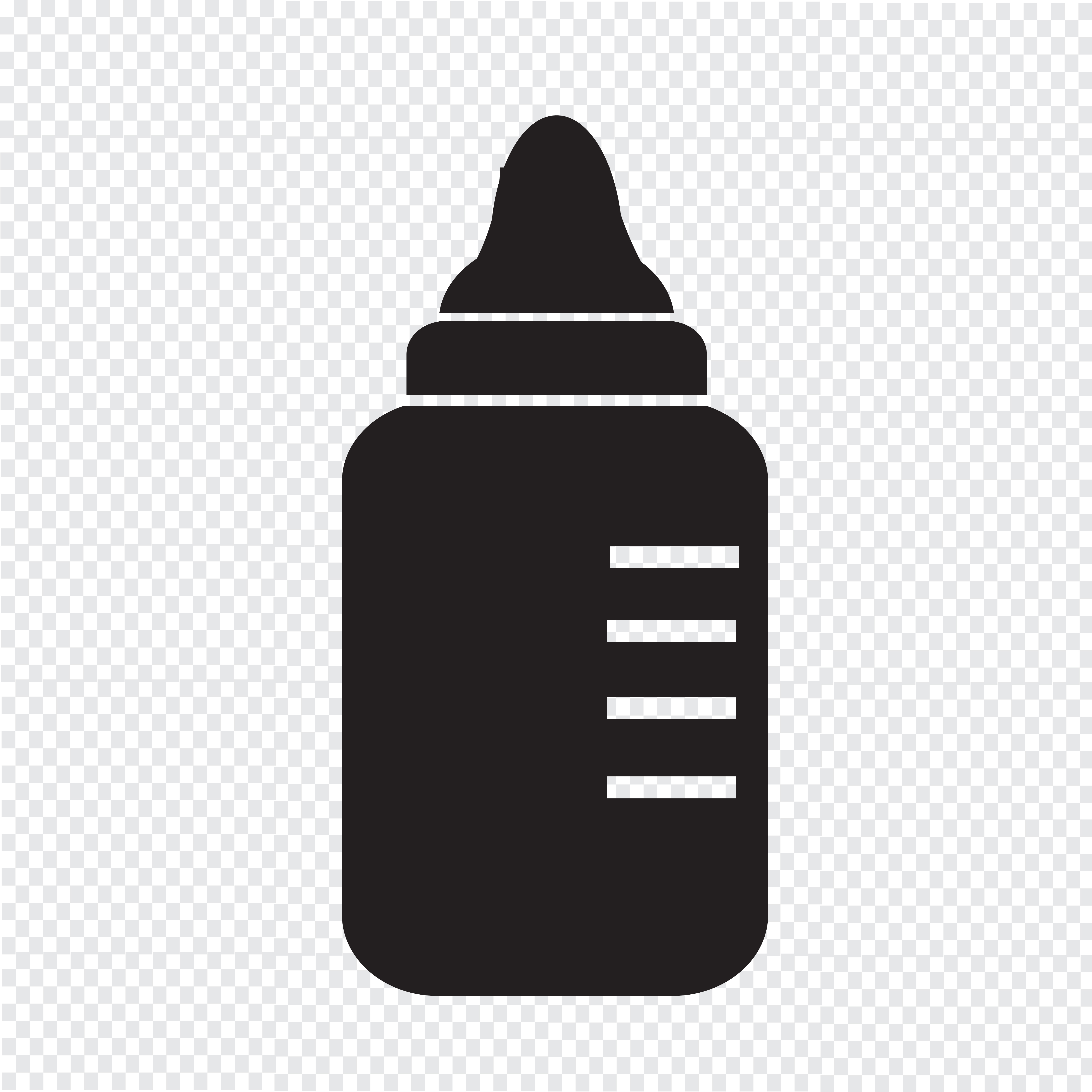 baby milk bottle icon 642980 Vector Art at Vecteezy