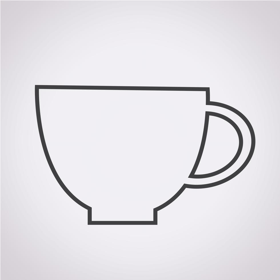 Cup Icon symbol sign 642996 Vector Art at Vecteezy