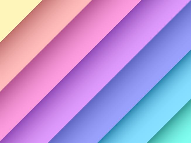 Fondo de vector de arco iris pastel