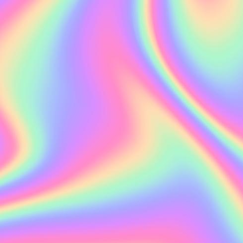 Vector de fondo holográfico abstracto