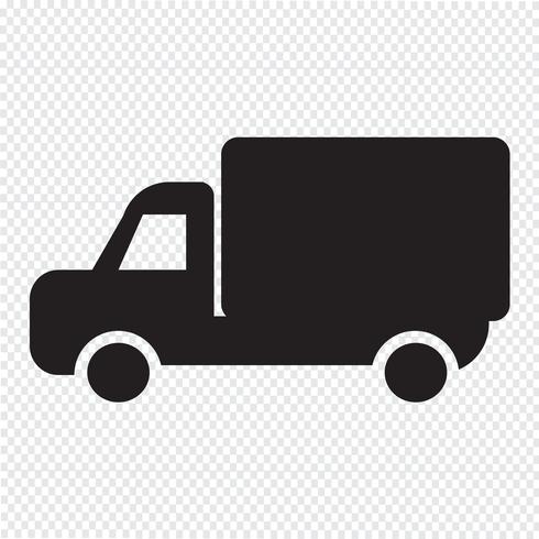 Car Truck Icon vector