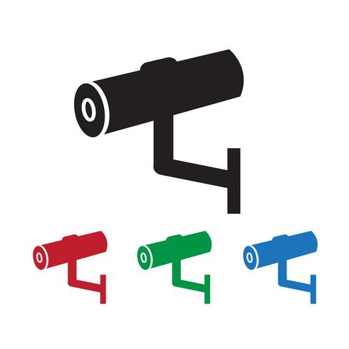 Icono de CCTV, CCTV, icono de seguridad vector