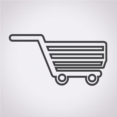 Shopping Cart Icon  vector