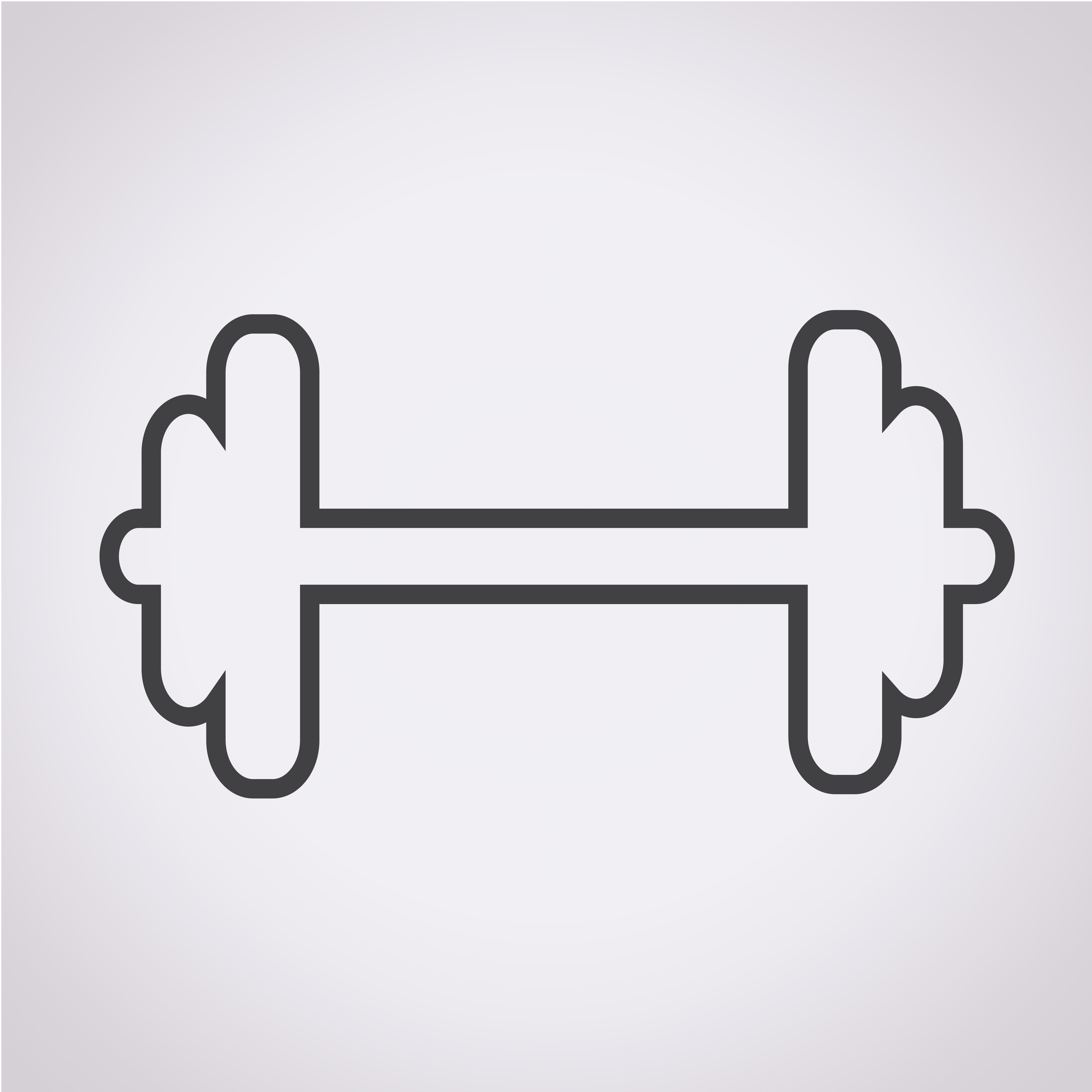 Dumbbell vector icon 643450 Vector Art at Vecteezy