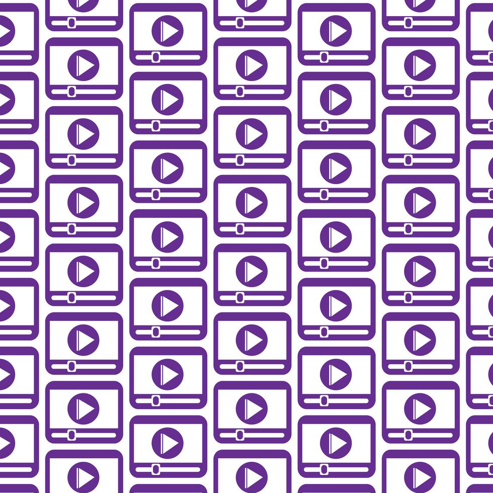 Pattern background media player icon 643526 Vector Art at Vecteezy