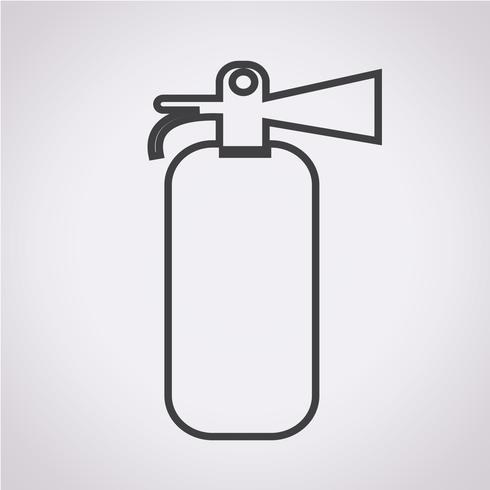 Fire Extinguisher Icon vector