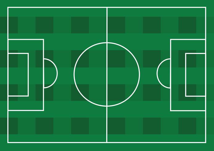 Cancha de futbol o cancha de futbol con textura vector