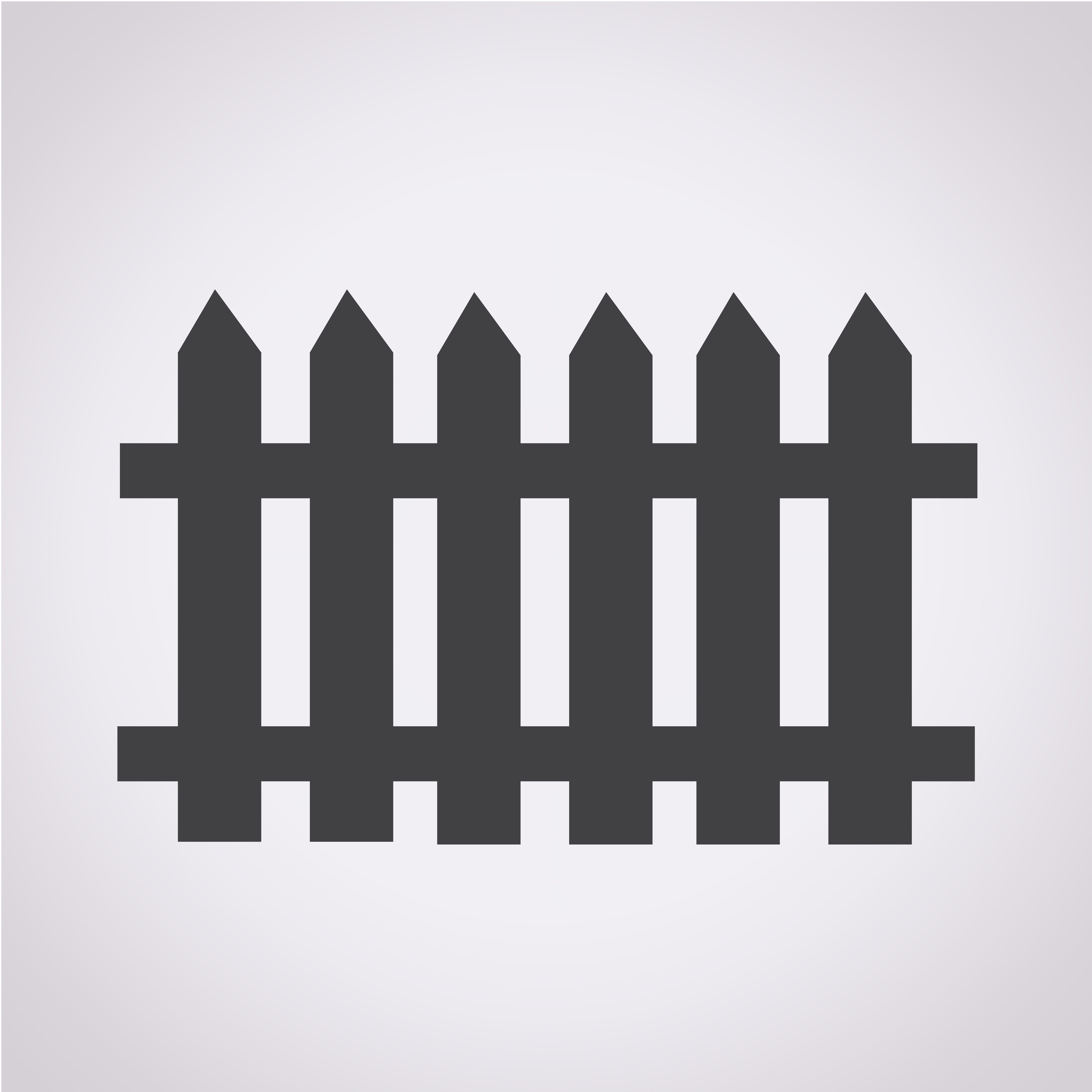 fence icon symbol sign 643821 Vector Art at Vecteezy