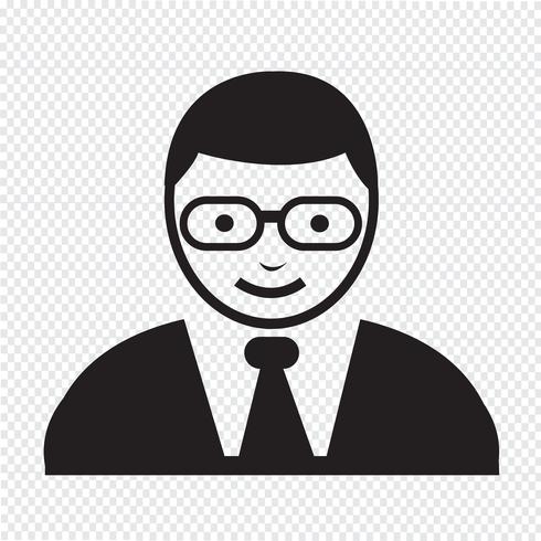 icono de usuario de personas vector