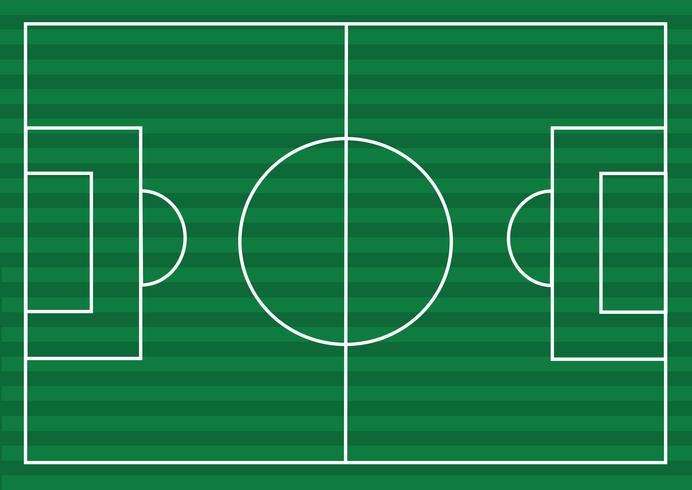 Cancha de futbol o cancha de futbol con textura vector