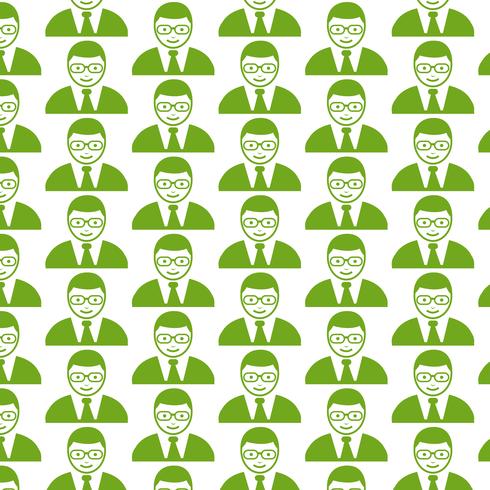 Pattern background people user icon vector