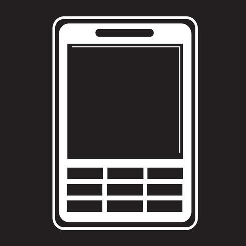 Icono de teléfono móvil vector