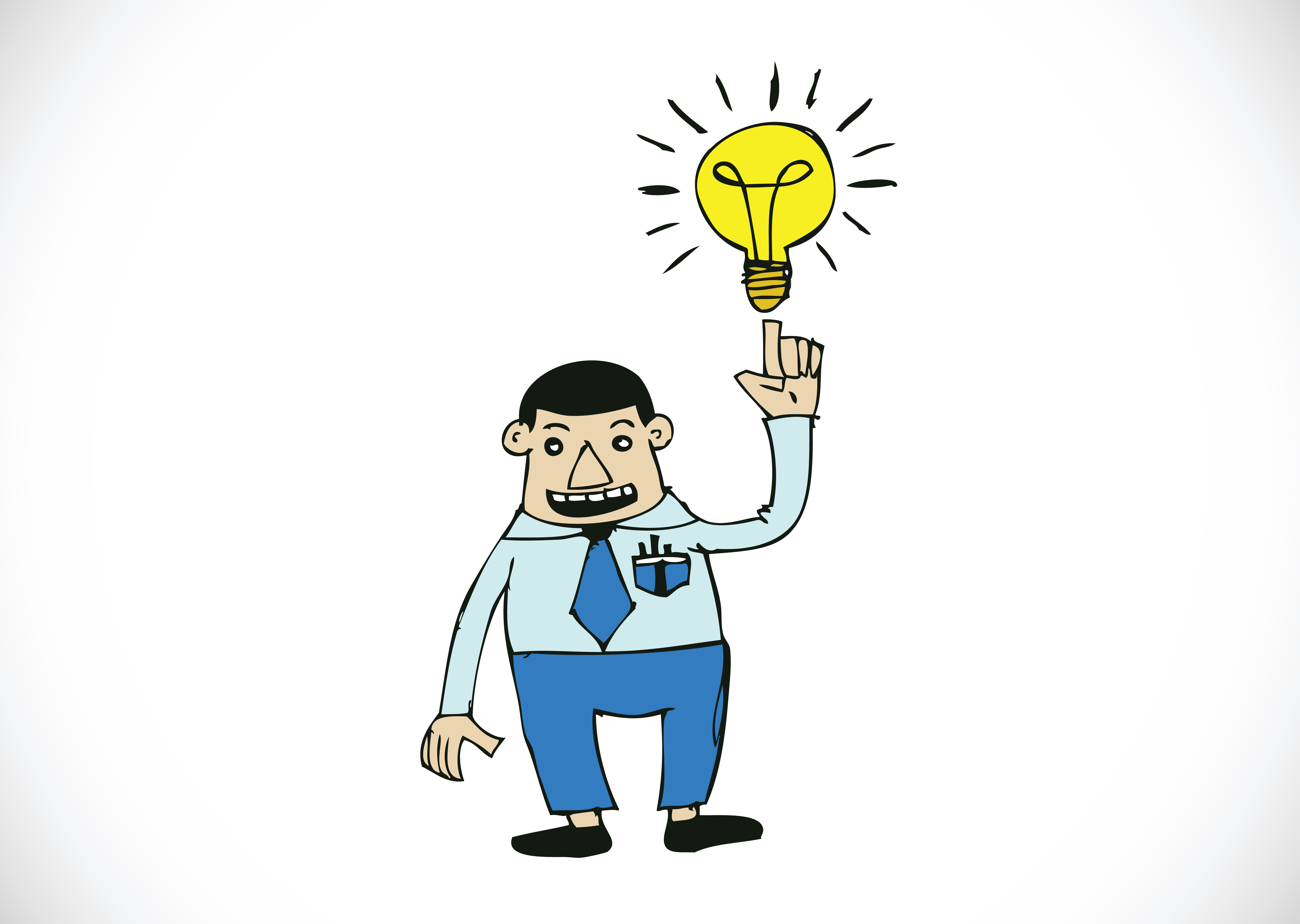 Person Thinking Cartoon : File:Black Man Thinking Cartoon Vector.svg