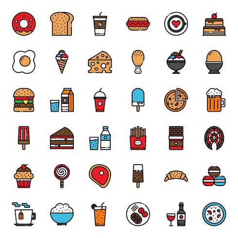 food and beverage vector