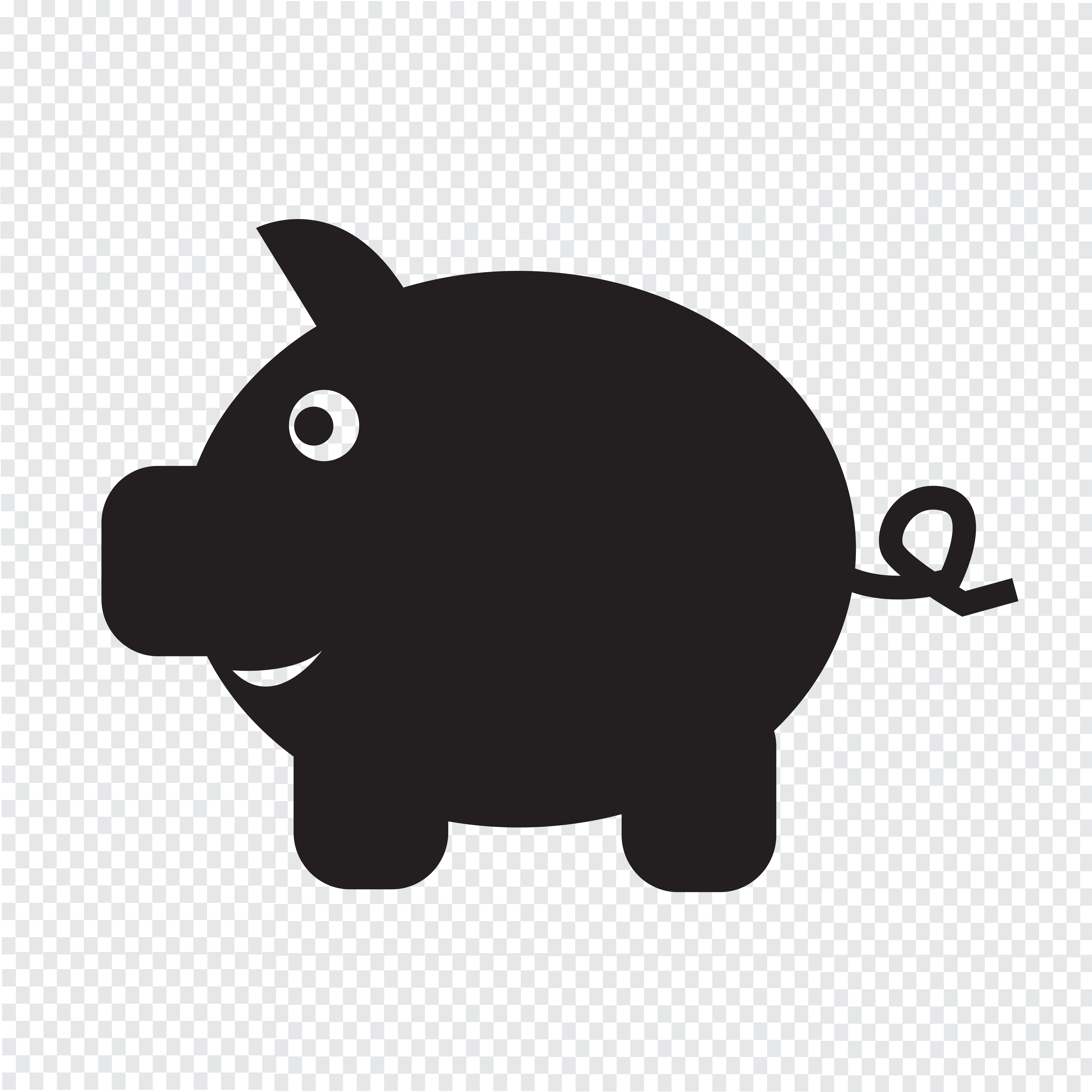 Piggy Bank Icon 644215 Vector Art at Vecteezy
