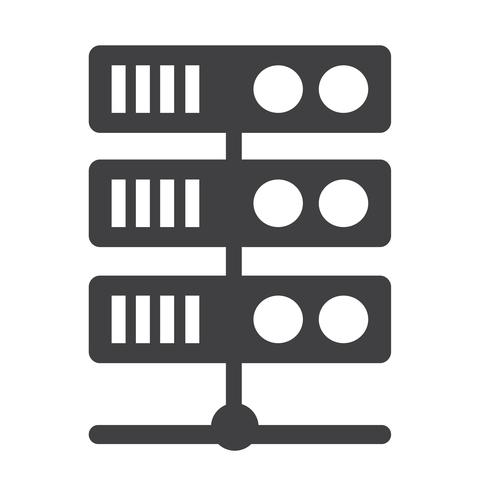 Computer Server Icon vector