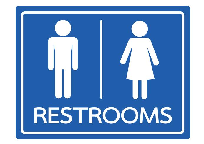 Restroom Symbol Male and Female Icon 644350 Vector Art at Vecteezy Man And Woman Bathroom Symbol