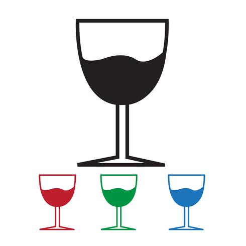 Glass Drink Icon vector