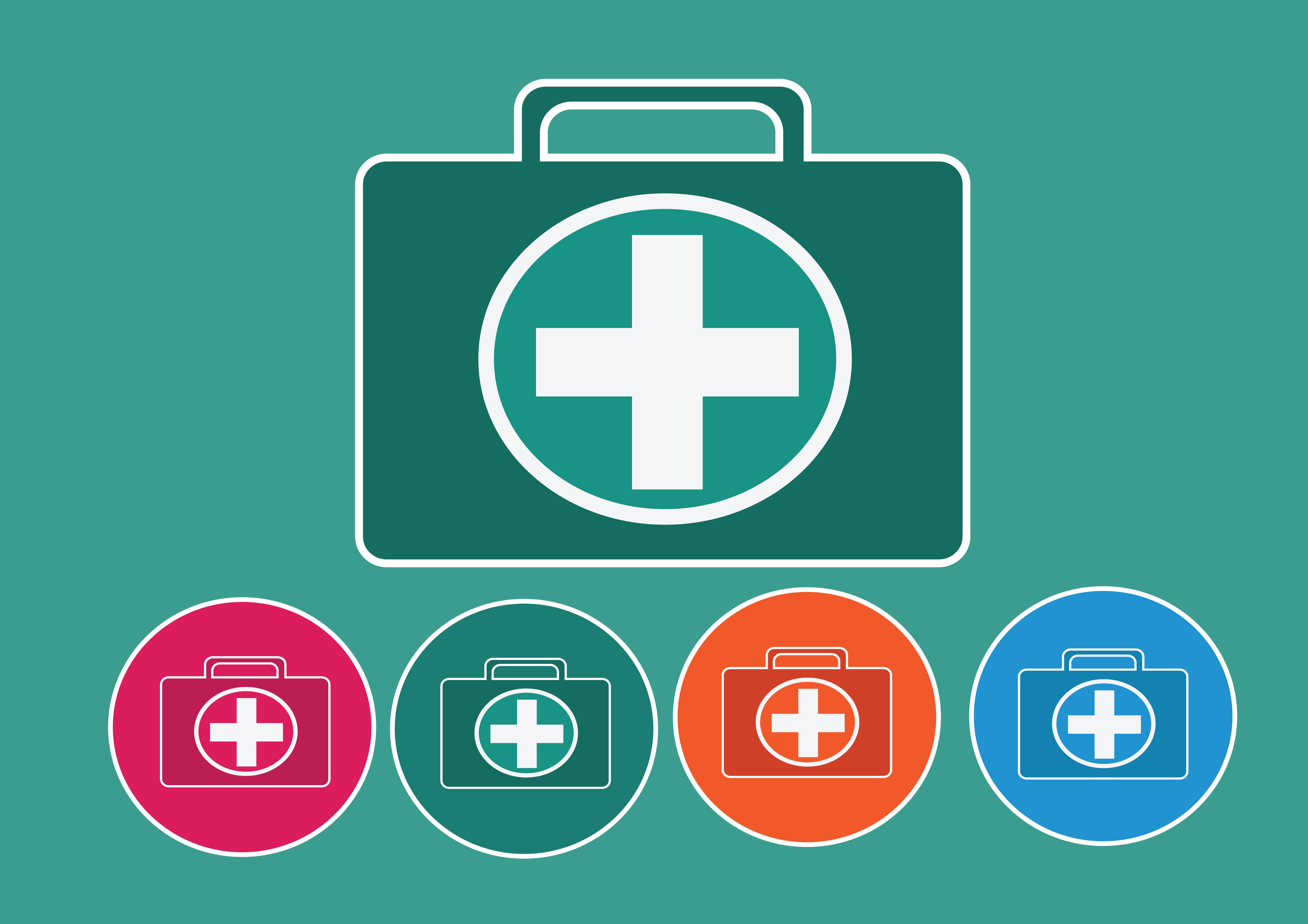 First aid kit icon 644403 Vector Art at Vecteezy