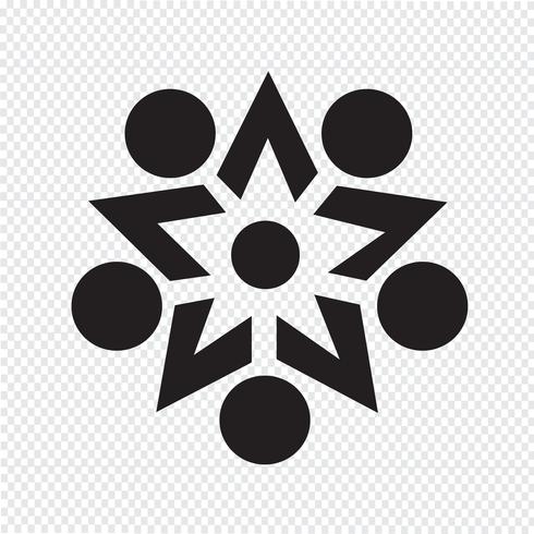 Network Icon  symbol sign vector