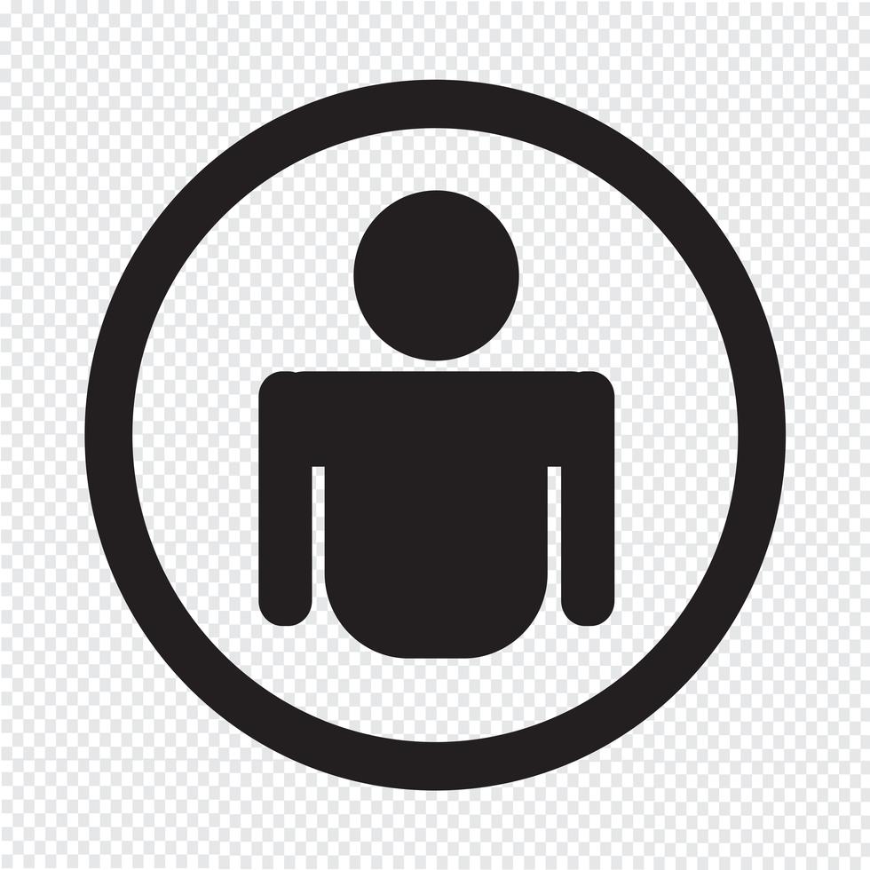 Person icon symbol sign 644856 Vector Art at Vecteezy