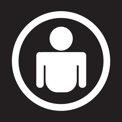 Person icon  symbol sign vector