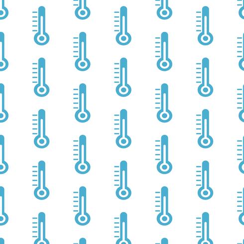 Thermometer pattern background vector