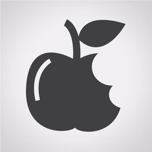 Apple icon  symbol sign vector