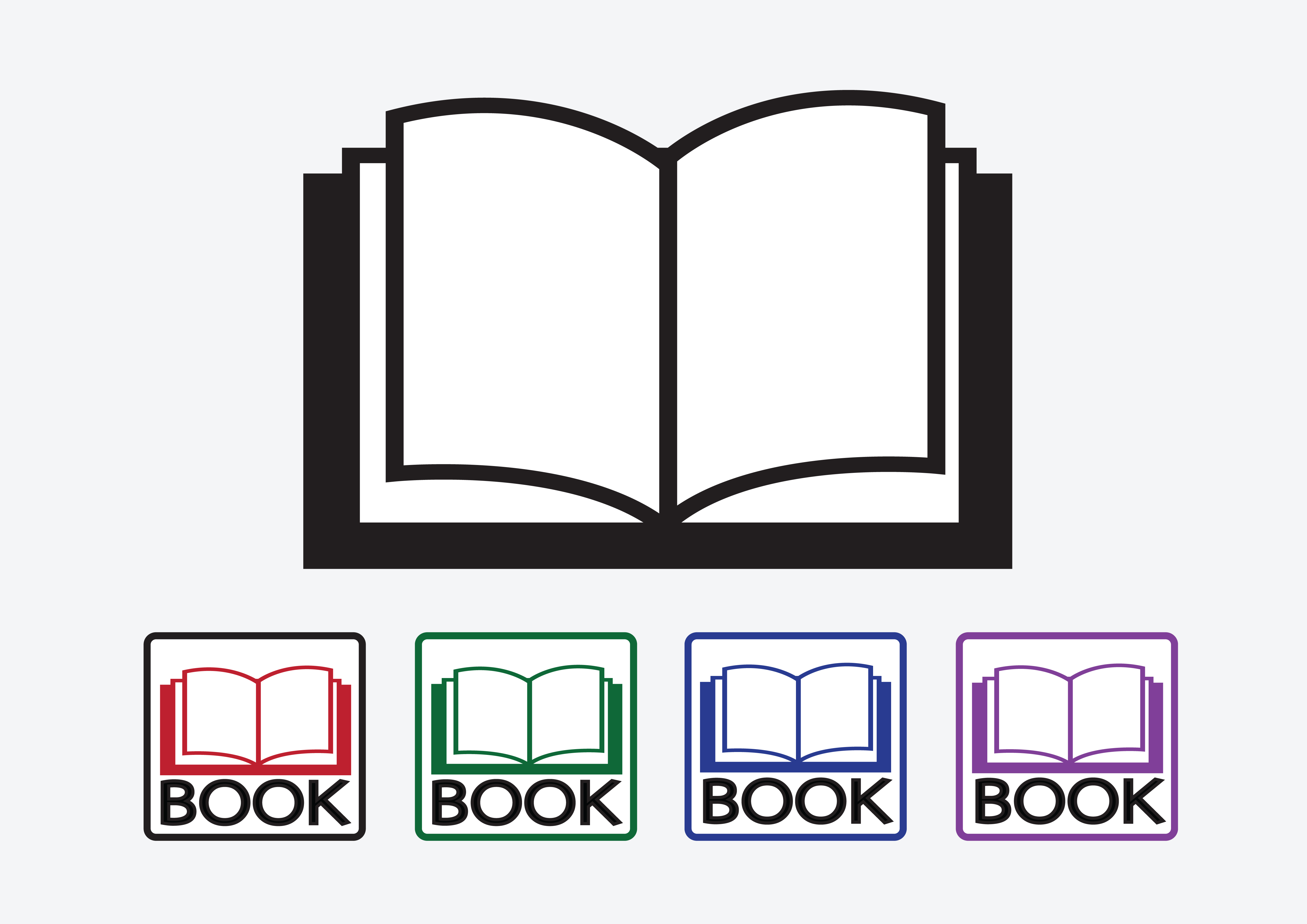 Book Icon Symbol Sign 645042 Vector Art at Vecteezy