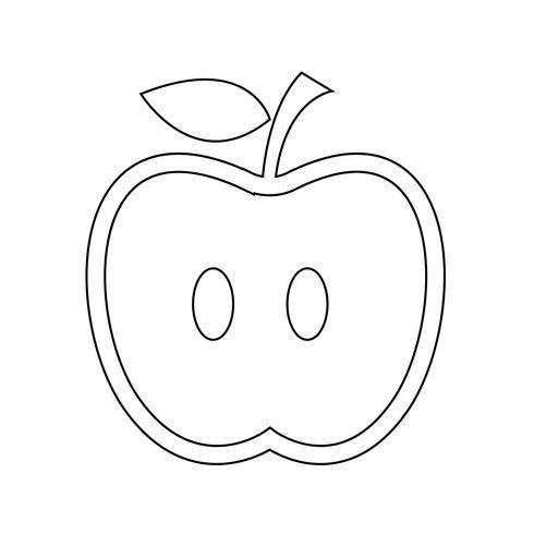 apple icon  symbol sign vector