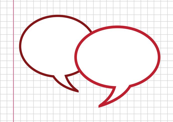 Speech Bubbles  Symbol Sign vector