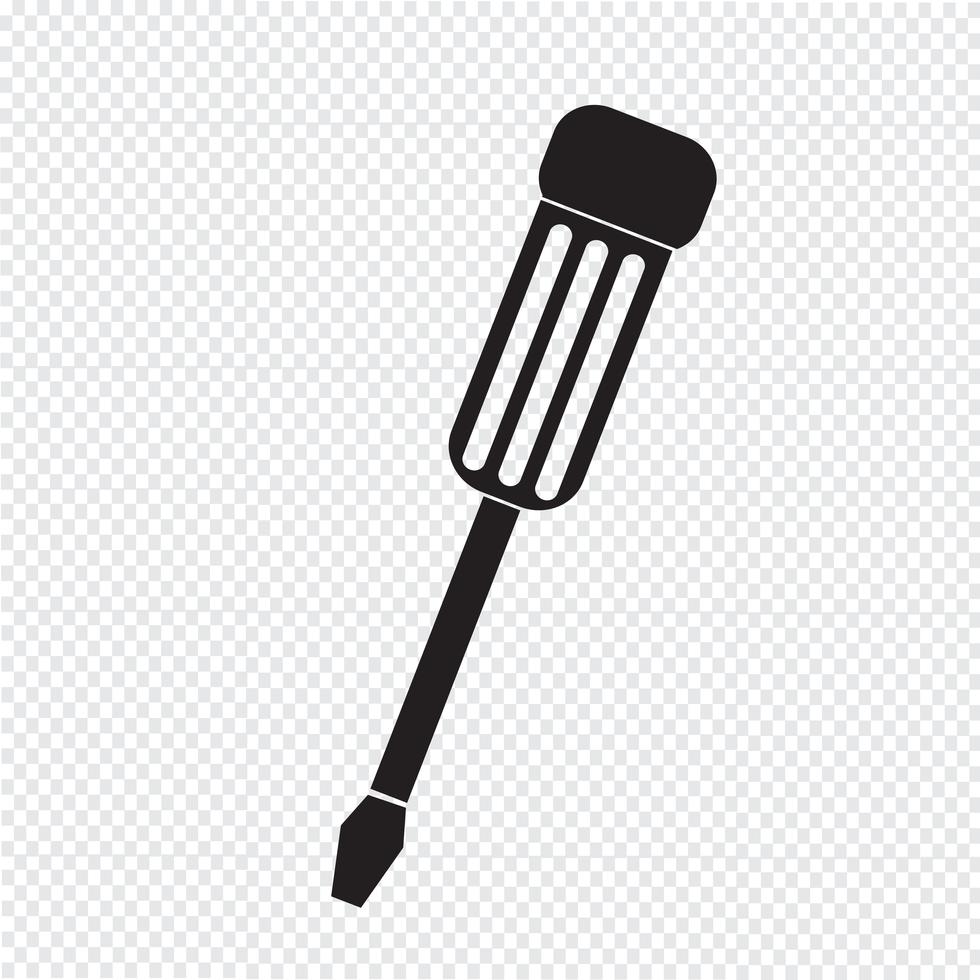 screwdriver icon symbol sign 645098 Vector Art at Vecteezy