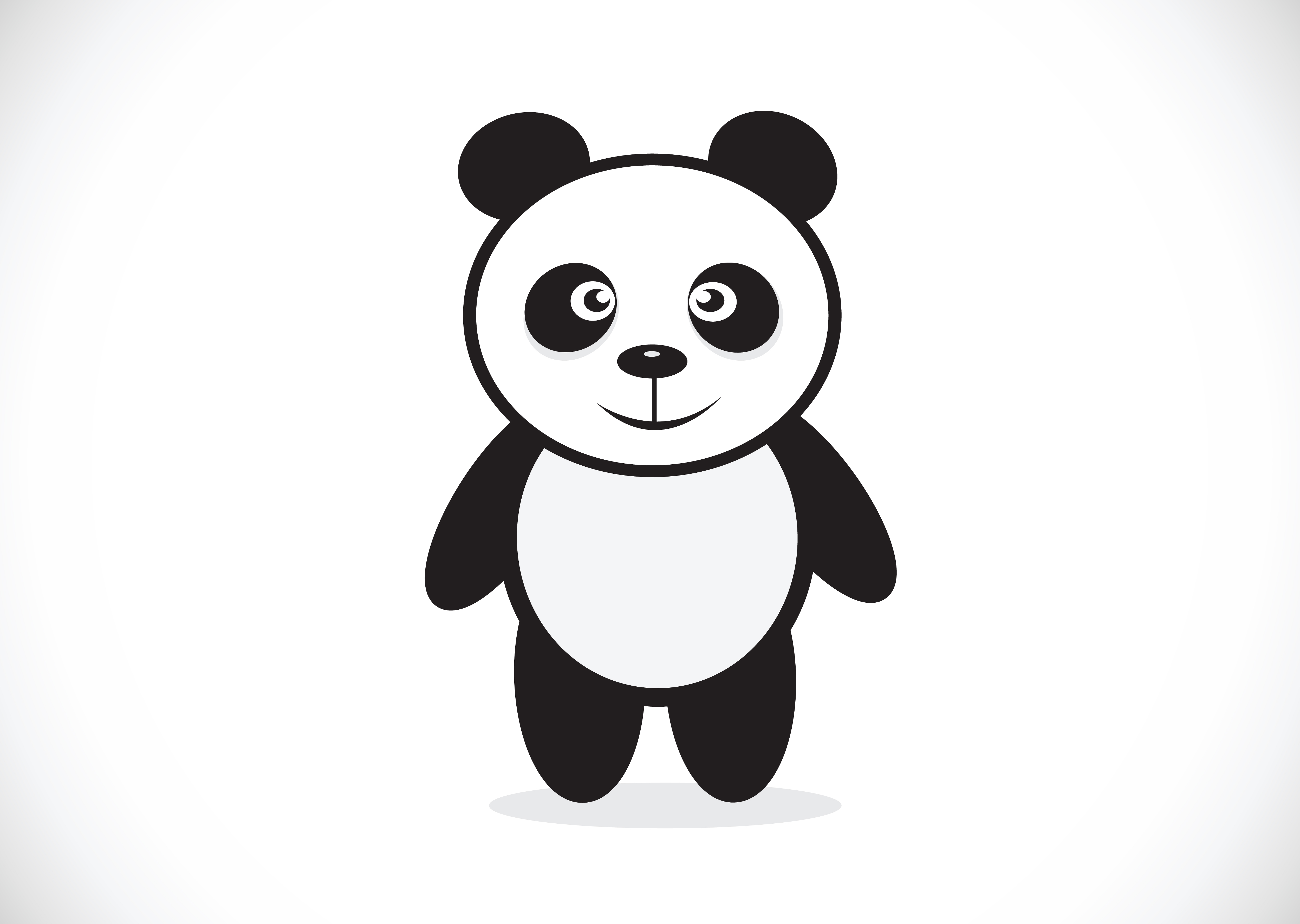 Panda cartoon character 645283 Vector Art at Vecteezy Panda cartoon character 645283 Vector Art at Vecteezy
