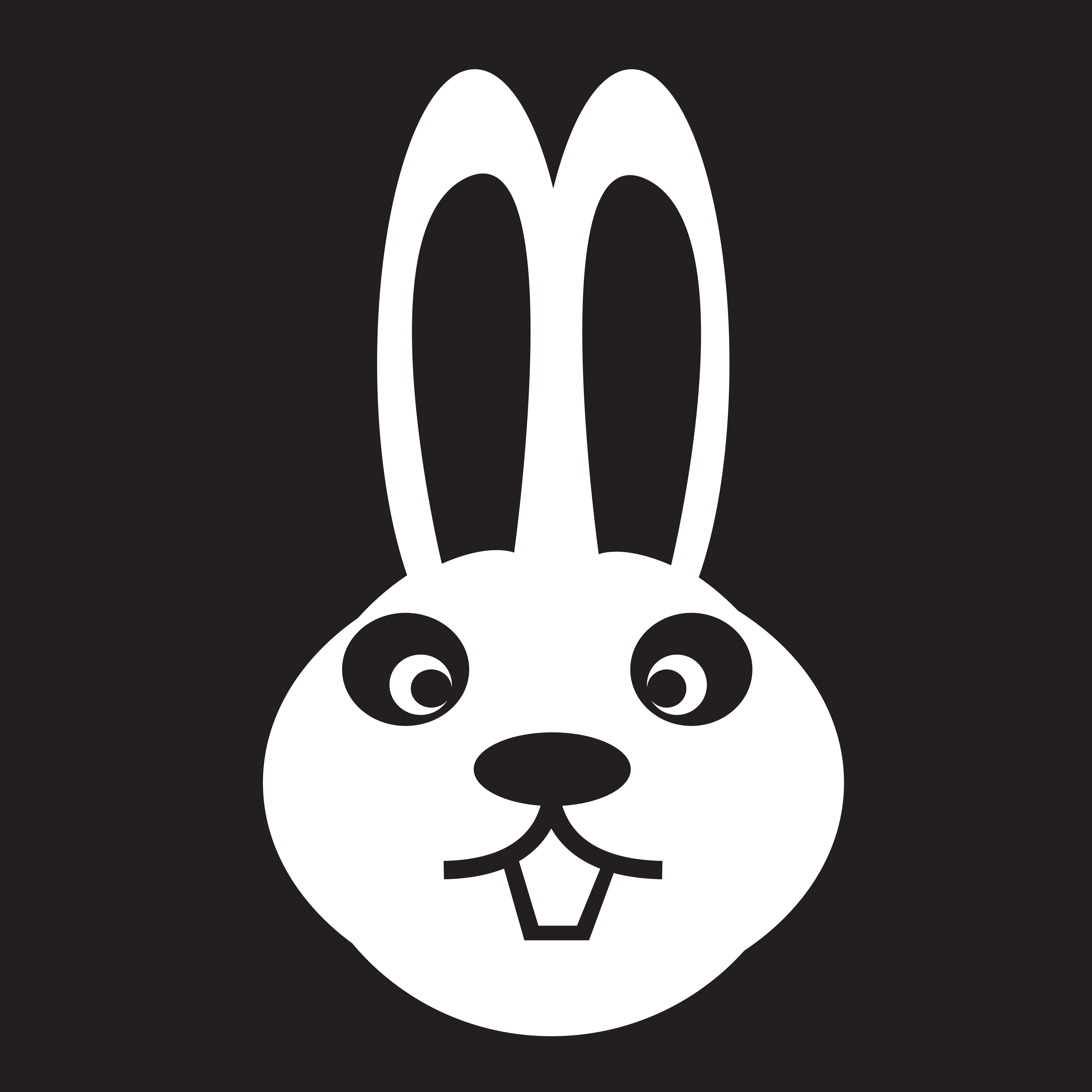 Download bunny rabbit icon - Download Free Vectors, Clipart ...