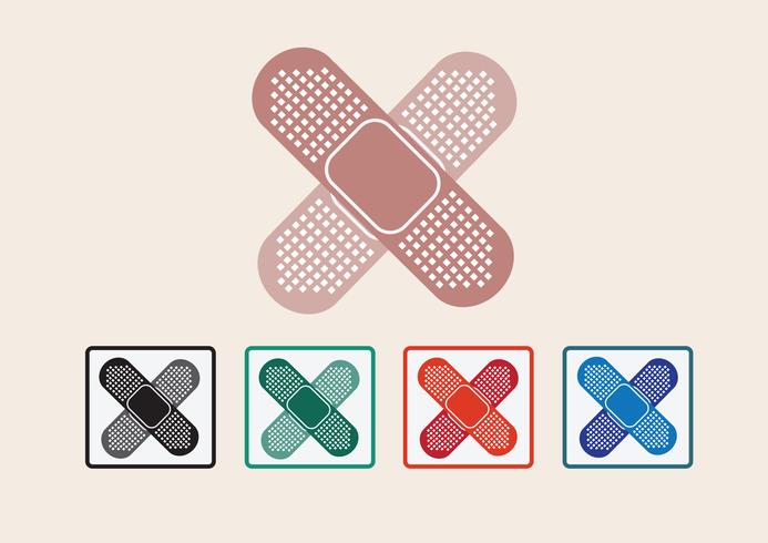 illustration of medical bandage vector