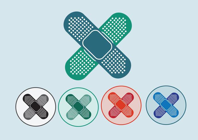 illustration of medical bandage vector