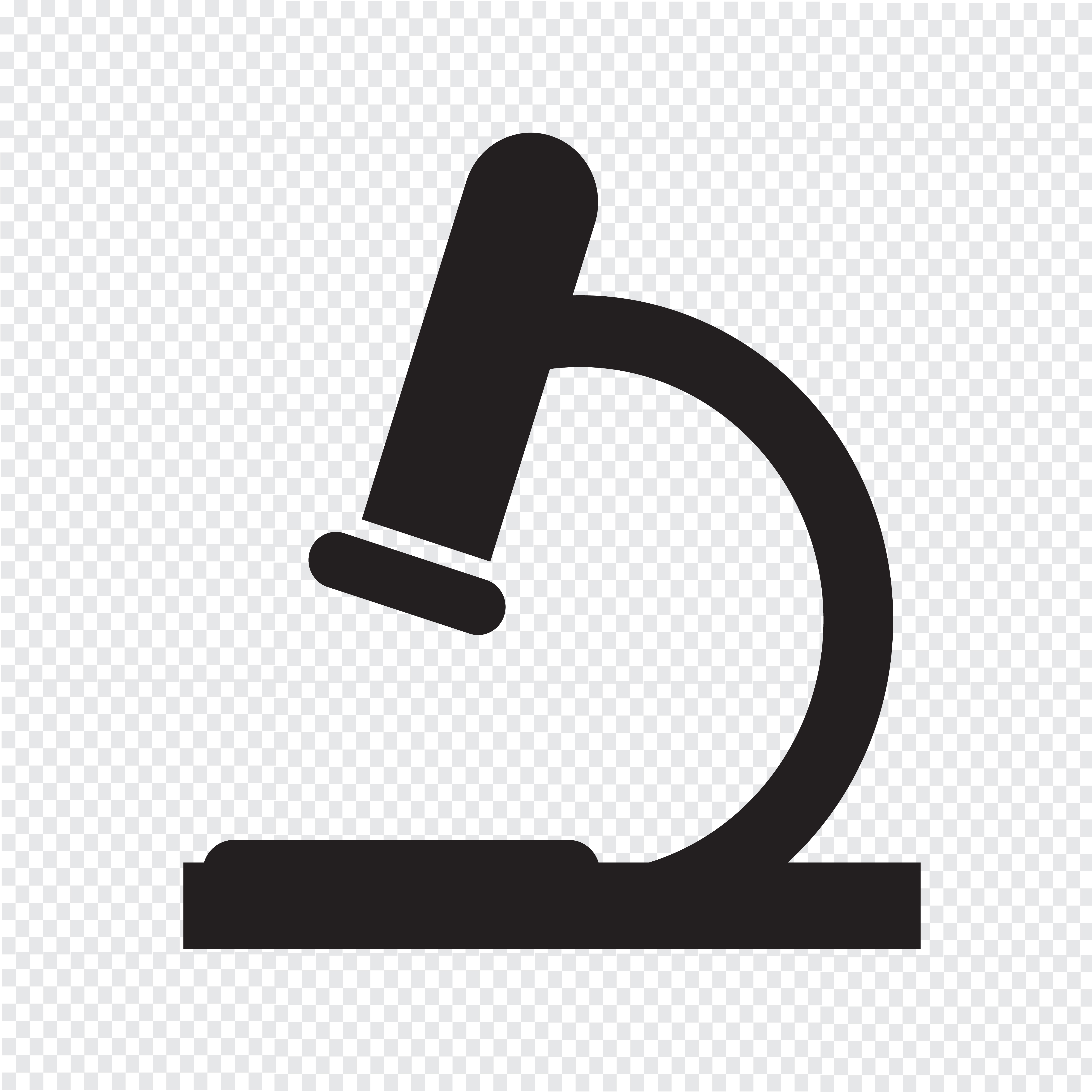 microscope icon symbol sign 645684 Vector Art at Vecteezy